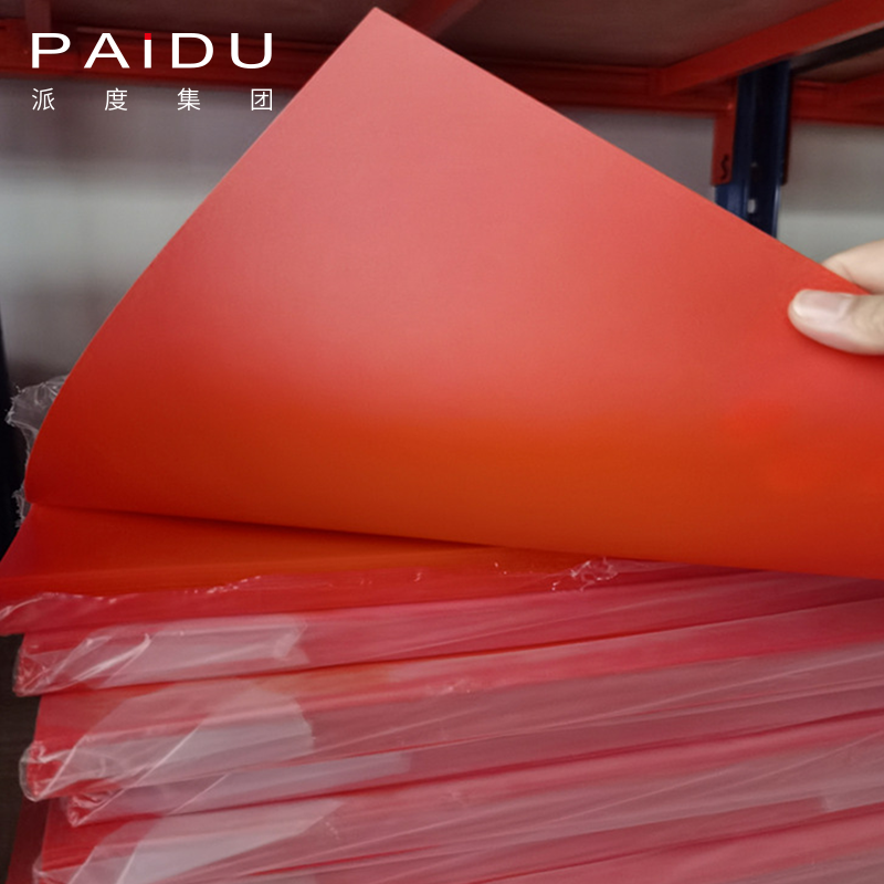Paidu Group 0.35mm Size 220*285mm Clear Plastic PP Binding Cover Twill Line Binding Cover PP Sheet