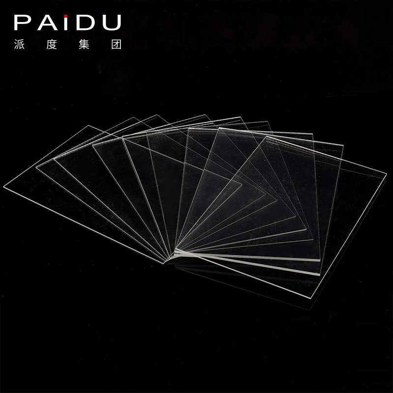 Paidu Group pmma pattern large transparent glitter 1220*2440mm uv acrylic sheet