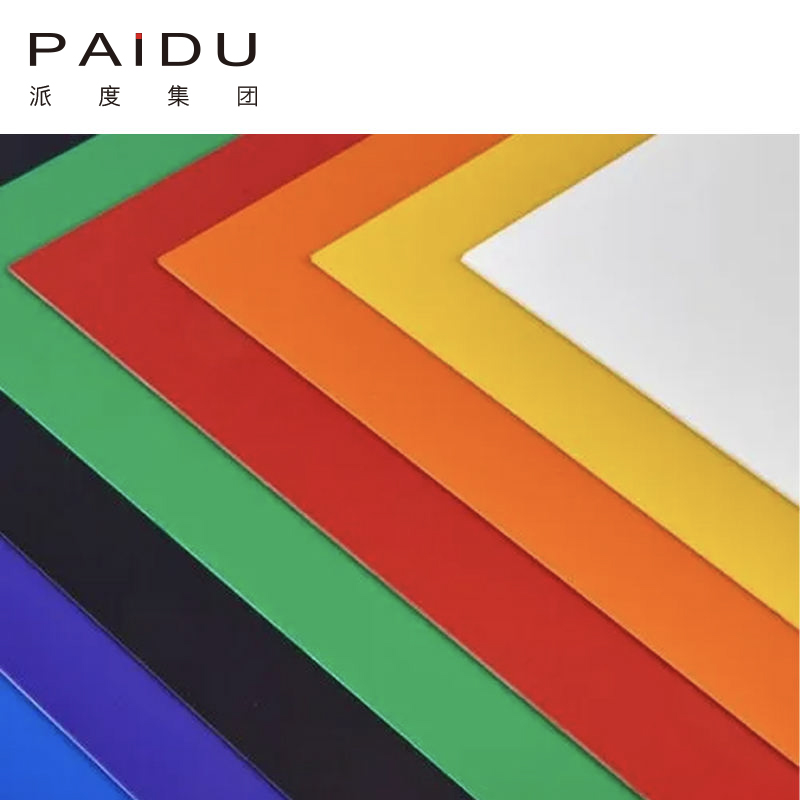 PAIDU GROUP Custom Composite Light Weight A4 Size 4mm Hips Glossy Polystyrene Plastic Sheet