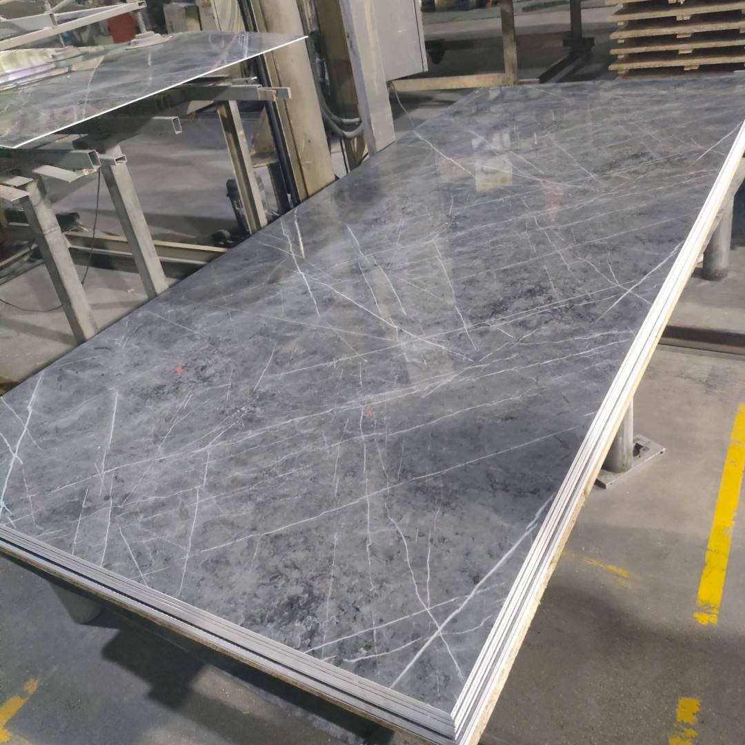 Faux Marble PVC Plastic UV Marble Sheet for Wall Decoration Manufacturer-Paidu Supplier