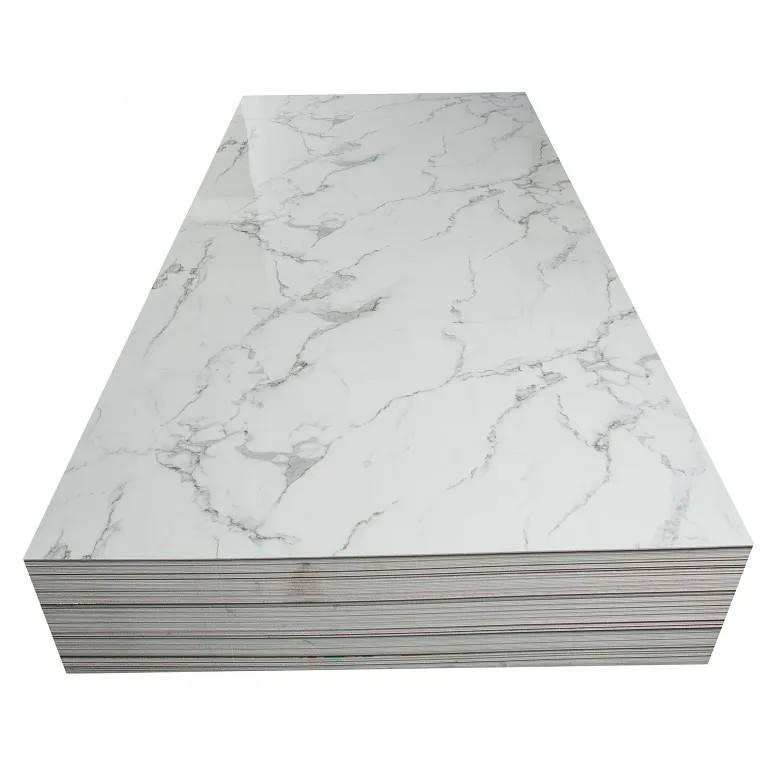 PVC Plastic UV Marble Sheet for Wall Decoration Manufacturer-Paidu Supplier